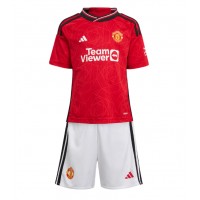 Manchester United Marcus Rashford #10 Replica Home Minikit 2023-24 Short Sleeve (+ pants)